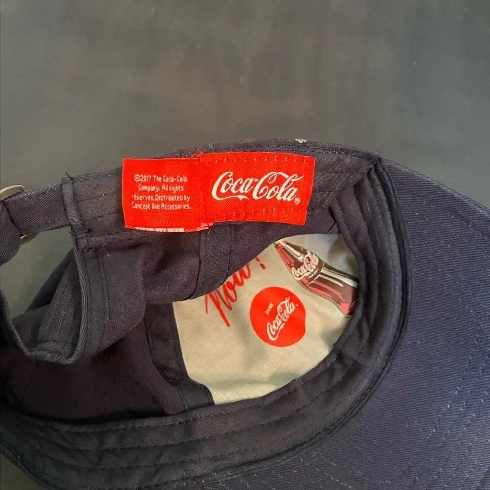 Concept One Coca-Cola Bottle Logo Adjustable Navy Cap / Hat 2017